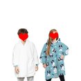 thumbnail image 5 of Fortune Matching Family Wearable Blanket Oversized Hoodies Pullover Christmas Pajama, 5 of 5