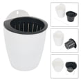 thumbnail image 2 of Wall-mounted flower pot automatic water-absorbing plastic green dill, 2 of 10