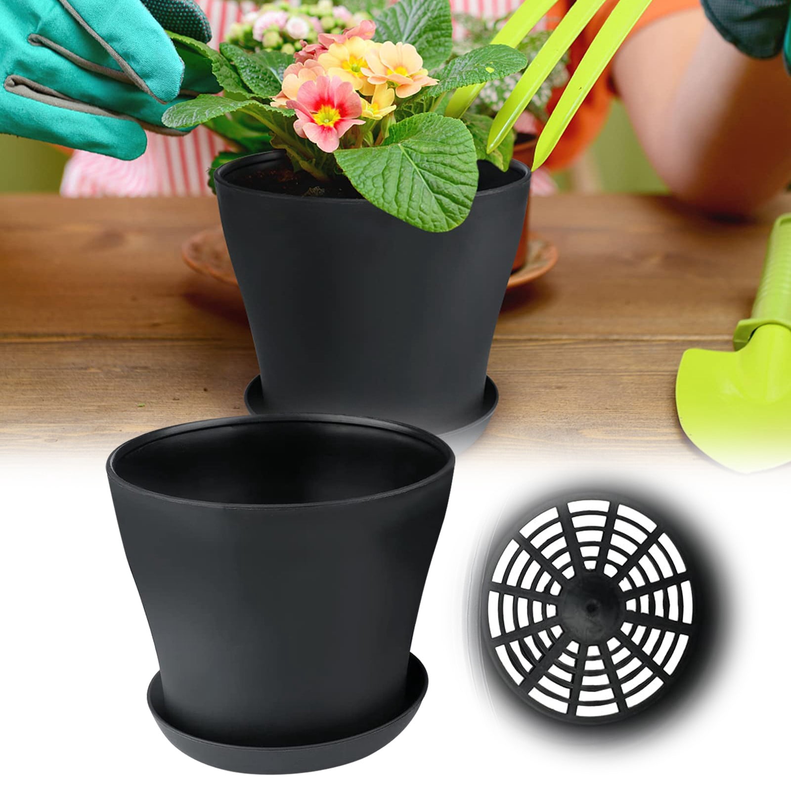 NANDIYNZHI Succulent Pots Pots for Plants Flower Pots House Plant Pots Decorative Flower Pots Indoor Planter Pots Flower Watering Pot Pot Pots Garden Pots Bonsai Planter Pot Plant Pots Clearance
