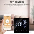 thumbnail image 3 of WiFi Smart Thermostat Temperature Controller for Water Heating LCD Display Touch Screen Week Programmable App Control Underfloor Heating Thermostats for Home Office School Hotel, 3 of 7