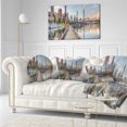 thumbnail image 1 of Marina Along the River - Landscape Photography Canvas Print, 1 of 3