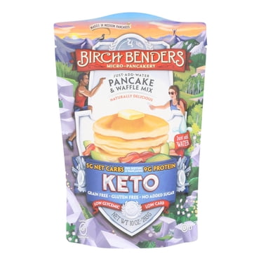 Birch Benders, Pancake & Waffle Mix, Keto, 10 oz (283 g)