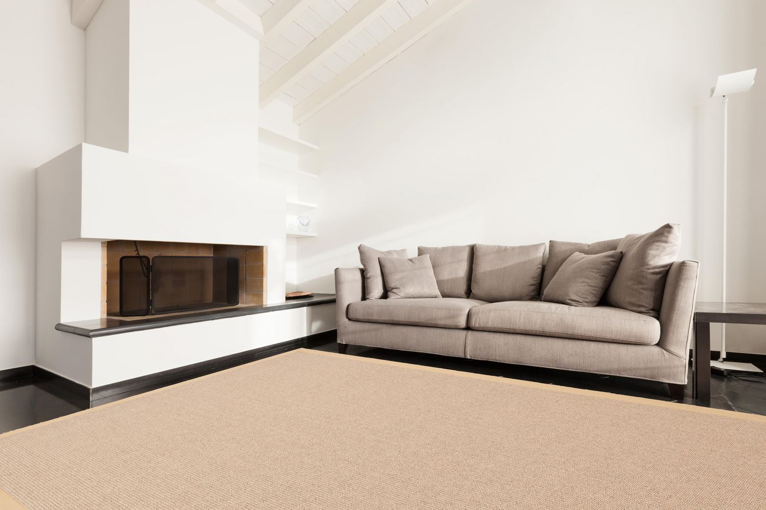 Tapis de couloir Athena naturel et beige 2 pi 6 po x 12