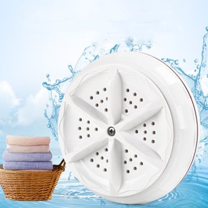 Kcavykas Maison, Cuisine, Stockage réfrigérateur, Lave-linge portable,Mini laveuse,Mini Lave-vaisselle Turbo avec USB, Convient pour les affaires à la maison, Voyage, Chambre collégiale, RV, Appartement