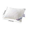 thumbnail image 3 of Meitianfacai Memory Sponge Pillow Large Size Adjustable Angle Support Board Sleep Pillow Soft Pillow17 X 26 Inches for Sleeping On The Side On The Back Or On The Stomach(White), 3 of 6
