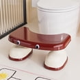 thumbnail image 2 of B Bathroom Toilet Foot Stool Squatting Potty Step Stool For Adults And Children Anti Slip Waterproof Plastic Support Stool Option B, 2 of 7