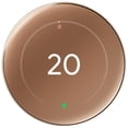 thumbnail image 3 of Google Nest | Wi-Fi Smart Learning Thermostat (4th Generation) - Polished Gold, 3 of 4