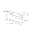 thumbnail image 2 of Punch-free Paper Towel Holder Roll Paper Towel Rack Cabinet Paper Towel Holder, 2 of 8