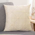 thumbnail image 1 of Jubipavy In Velvet Check Bed Headrest Backrest Cushions Soft Filling Suitable For Headboard Sofa And Floor Cushions Decorative Lumbar Support, 1 of 6