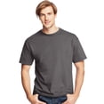thumbnail image 1 of Hanes T-shirt à Manches Courtes pour Hommes 5,2 oz, S, Gris Fumée, 1 of 1