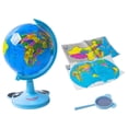 thumbnail image 2 of UsRHHA Children Science Education Toys, 3D Rotating Globe With Light For Geography Learning, Enlightenment Teaching Aids For Kids Ages 3-10, 2 of 6