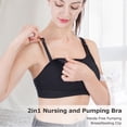 thumbnail image 2 of Momcozy Hands Free Pumping Bra, Adjustable Breast-Pumps Holding Pumping and Nursing Bra, 2 of 7