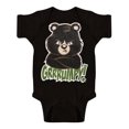 thumbnail image 1 of Justaucorps Ourson Grrrumpy pour Tout-Petits - Noir - 24 Mois, 1 of 1