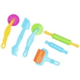 thumbnail image 2 of Dioche Coupe-Pâte en Argile Ensemble d'Outils de Pâte en Argile Rouleaux de Modelage en Argile Moules Coupeurs Ensemble d'Outils pour Enfants Outils de Pâte à Modeler, 2 of 8
