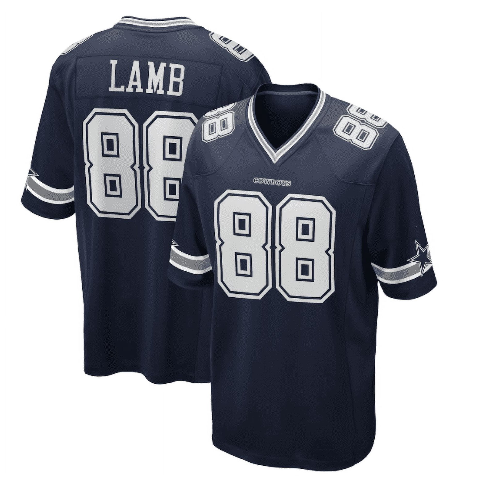 ダラス・カウボーイズ　ジャージー　ユニフォーム　88 LAMB NFL Men's and Women's Dallas Cowboys Jersey PARSONS 11# LAMB 88