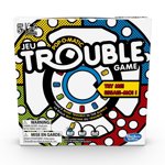 Trouble Kids Board Game, Pop-o-Matic, Family Board Games for Kids, Family Games, 2-4 Players