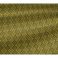 thumbnail image 5 of oneOone Viscose Jersey Fabric Argyle Style Ikat Print Fabric BTY 60 Inch Wide, 5 of 5