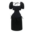thumbnail image 4 of AMERTEER Robe Tunique d'Été pour Femmes Dos Nu Élastique Dentelle Ajustable, 4 of 6