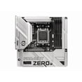 thumbnail image 3 of MSI B650M Project Zero Carte Mère de Bureau de Jeu - Jeu de Puces AMD B650 - Socket AM5 - Micro ATX (b650mprojectzero), 3 of 5