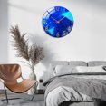 thumbnail image 4 of Abbracc Round Wall Clock, Battery Operated, 12 Inches Silent Wall Clocks for Living Room/Bedroom/Kitchen, Large Digital Display, Decorative Wall Clock Geometry, 4 of 8