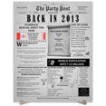 thumbnail image 1 of The Party Post 11th Birthday Party Decorations Poster Born in 2013, 1 of 5