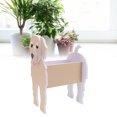 thumbnail image 4 of Cute Dog Flower Pot, PVC Innovative Lightweight Dog Planter Plant Pot  For Garden Decoration For Outdoor, 4 of 8