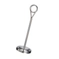 thumbnail image 2 of ziyahi Stainless Table Number Holder Sign Holder Photo Stand for Hotel Silvery 20cm, 2 of 7