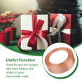 thumbnail image 4 of Gift Ribbon Wedding Decorations Clothes Making Supply DIY Craft Accessories Light-weight Polyester Ribbons for Ornaments Ginger Yellow 97, 4 of 6