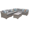 thumbnail image 1 of Coast Ensemble de Meubles de Patio en Osier d'Extérieur 7 Pcs 07b, 1 of 2