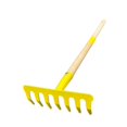 thumbnail image 4 of jinwen Hand Tool Comfort Handle Steel Beach Sand Toy for Household Farming Planting Nail rake, 4 of 9