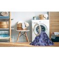 thumbnail image 2 of Ahgly Company Machine Washable Indoor Rectangle Transitional Sky Blue Area Rugs, 2' x 3', 2 of 7