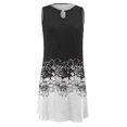 thumbnail image 4 of Ketyyh-chn99 Robes d'Invitée de Mariage pour Femmes Robe Maxi Décontractée Robes T-shirt à Manches Longues Robe Bohème de Plage Blanc,m, 4 of 5