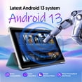 thumbnail image 4 of FITIFUN Tablette Android 7 Pouces avec Étui, 4(2+2) Go RAM 32 Go ROM, Quadricœur, Écran HD, Wi-Fi, Double Caméra, Bleu, 4 of 7