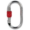 thumbnail image 1 of 25KN Professional Climbing Carabiner Screw Locking Gate Carabiner Heavy Duty O-shape Steel Climbing Buckle Lightweight Hammock Locking Clip for Climbing Rappelling Canyoning Hammock Climbing, 1 of 7