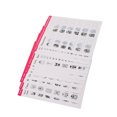 thumbnail image 4 of Nail Training Mat Stéréographique Lavable Réutilisable Multi Ongles Formes 12 Modes Nail Art Pratique Feuille pour Nail Artist, 4 of 14