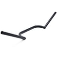thumbnail image 4 of Krator Motorcycle Handlebar 7/8" Black Cafe Racer Clubman Compatible with Vespa Granturismo 200, 4 of 4
