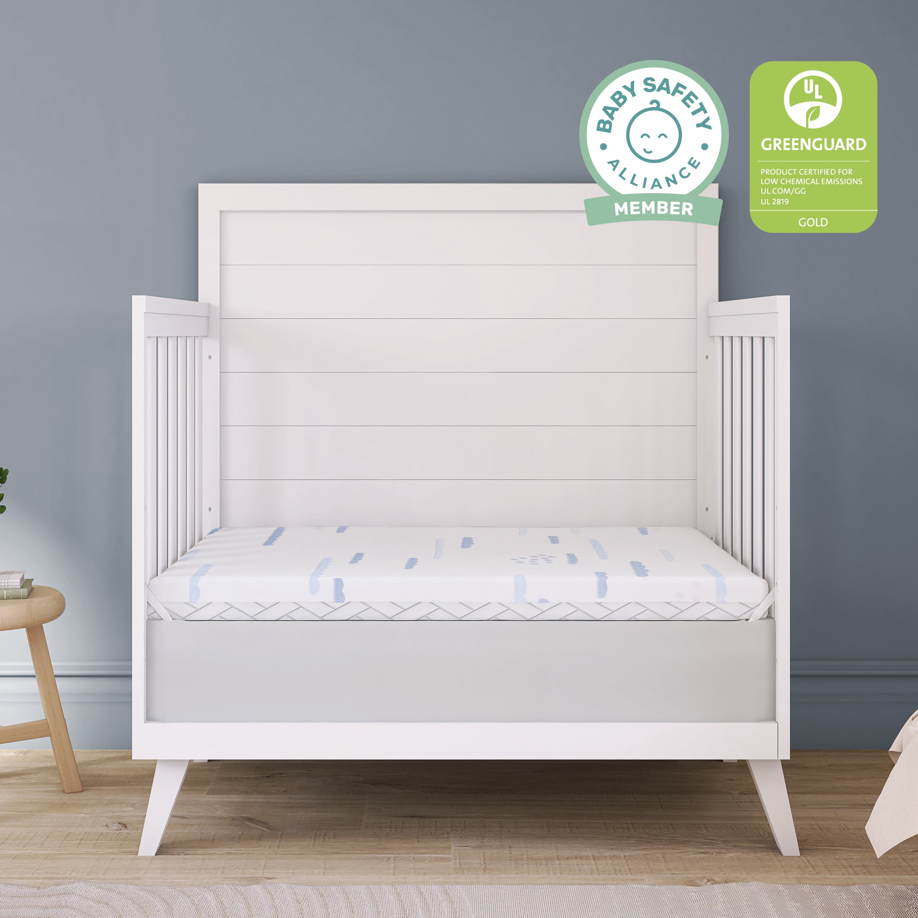Dream On Me Rest EZ 2 in 1 Portable Crib Mattress