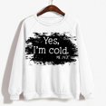 thumbnail image 5 of 2023 Chandail de Mode pour Femmes Rabais de 50 % Liquidation T-shirt Imprimé Blouse à Manches Longues Col Rond Hauts Décontractés Chandail, 5 of 5