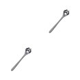 thumbnail image 2 of Redempat Cute Tea Spoon Exquisite Stainless Steel Spoon For Tea Drinking Teaware Dog Paw Colander Bla 1 2Set, 2 of 6