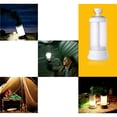 thumbnail image 2 of facefd Portable LED Camping Lantern Retractable Rechargeable Camp Emergency Outdoor Light No.2, 2 of 6