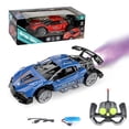 thumbnail image 4 of Remote Control Car Blue With Water Spray Feature High Speed Drifting 1 16 Scale For Children Age 4 12 Rechargeable Battery Indoor Outdoor Use Size 8 7X4 5X2 4 Inches Blue, 4 of 6