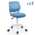 thumbnail image 1 of Costway Kids Desk Chair Ergonomic Swivel Children Mesh Study Height Adjustable Blue, 1 of 7