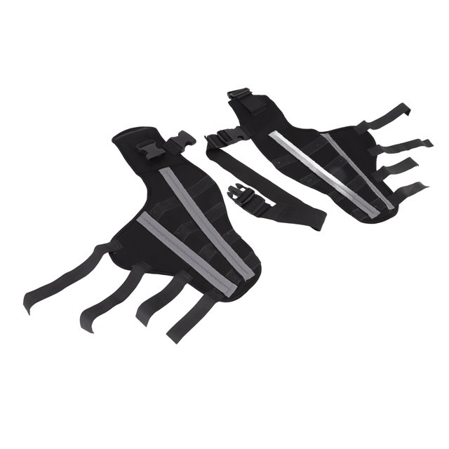 Dog Hind Leg Support Brace, Shockproof Stable Inflammation Reduction Pet Knee Joint Wrap Prevent Licking For Injury Recovery For Puppy L