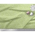 thumbnail image 2 of Soimoi Polyester Crepe Fabric Dot & Leaves Printed Fabric 1 Yard 52 Inch Wide, 2 of 2