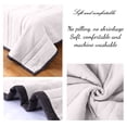 thumbnail image 4 of Roiihwy Cooling Blankets for Hot Sleepers 71X79In, Double-Sided Cold Tech Fabric Breathable Lightweight Summer Bedding, All-Season Ice Blanket for Summer Essentials, Beige, 4 of 7