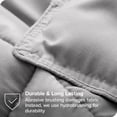 thumbnail image 4 of Bare Home Goose Down Alternative Comforter Set - 3 Piece Set - Oversized Queen, Light Gray, 4 of 7