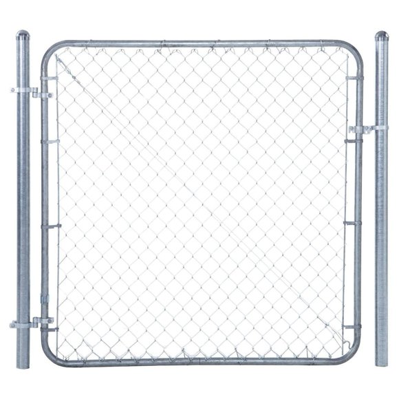 Lucky Dog Maillon de chaîne 48 pouces haute marche Porte Kit réglable