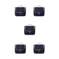 thumbnail image 3 of ZheElen Polyester Travel Storage Bag Dustproof And Waterproof Large Capacity Cosmetic Bag Portable Navy 5Set, 3 of 6