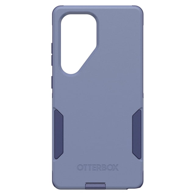OtterBox Commuter Case Denver Dusk pour Samsung Galaxy S25 Ultra en Bleu Atténué Offrant une protection à Double Couche avec une Étui Extérieure Rigide et un Caoutchouc Intérieur Absorbant les Impacts, des Poignées Latérales Texturées, des Couvre-Port, un Écran Surélevé et des Rebords de Caméra, Compatibilité avec la Recharge Sans Fil, et Profil Mince pour une Utilisation Pratique dans les Poches.