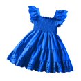 thumbnail image 2 of LOVZFMLL Girl's Pattern Long Sleeves Velvet Court Style Dress, 2 of 4
